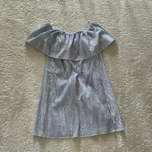 J. Crew off the shoulder dress